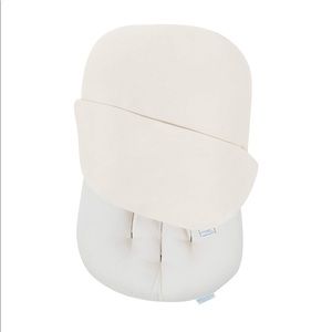 EUC - Snuggle Me Organic Infant Lounger with Cover - Natural